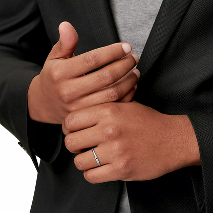 [⭐Sparkve Jewels]LOCK RING SILVER
