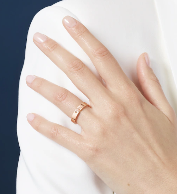 [⭐Sparkve]ALLIANCE LIENS VIDENCE DIAMOND 4MM RING