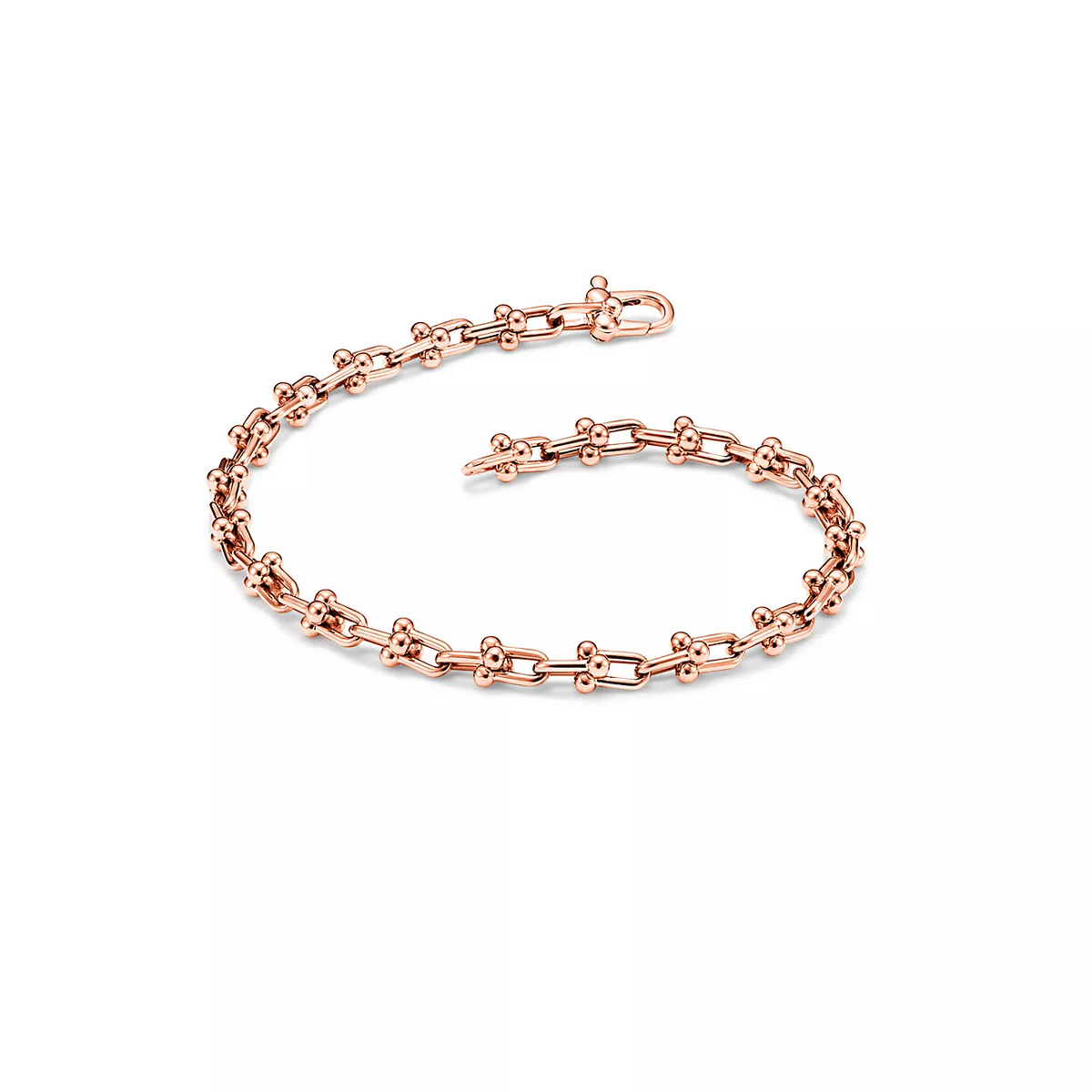 [⭐Sparkve Jewels]HARDWEAR MICRO LINK 44 MOTIF PINK GOLD BRACELET
