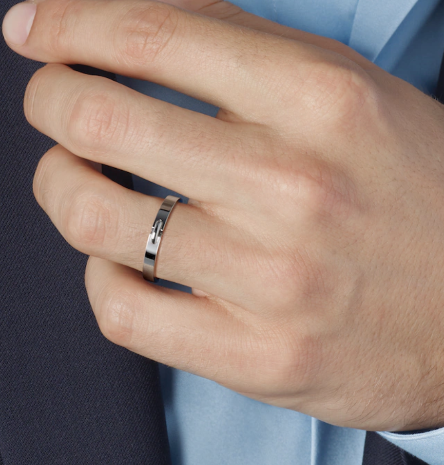 [⭐Sparkve]ALLIANCE LIENS VIDENCE 3MM RING