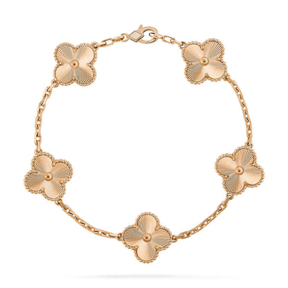 [⭐Sparkve] CLOVER 5 MOTIF LASER BRACELET COLLECTION