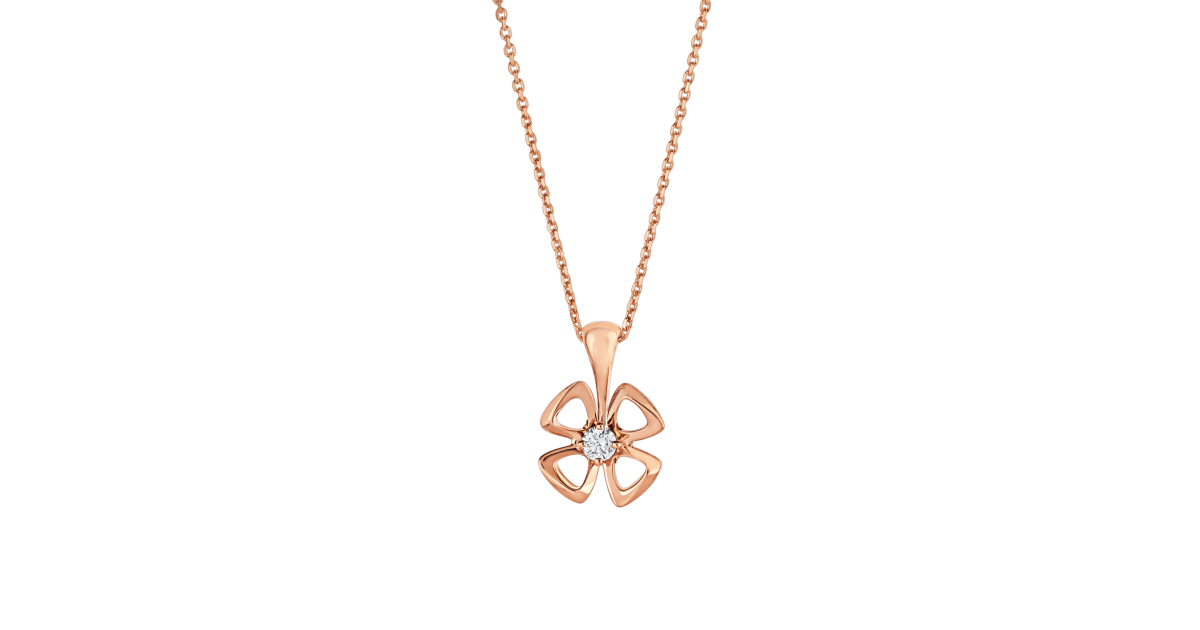 [⭐Sparkve]FIOREVER NECKLACE DIAMOND CENTER