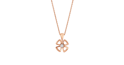 [⭐Sparkve]FIOREVER NECKLACE DIAMOND CENTER