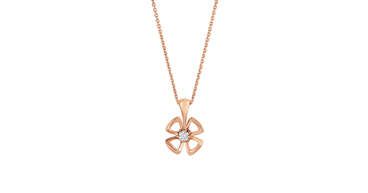 [⭐Sparkve]FIOREVER NECKLACE DIAMOND CENTER