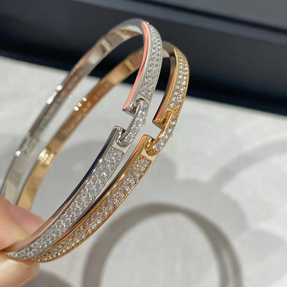 [⭐Sparkve]LIENS VIDENCE DIAMOND PAVED BRACELET