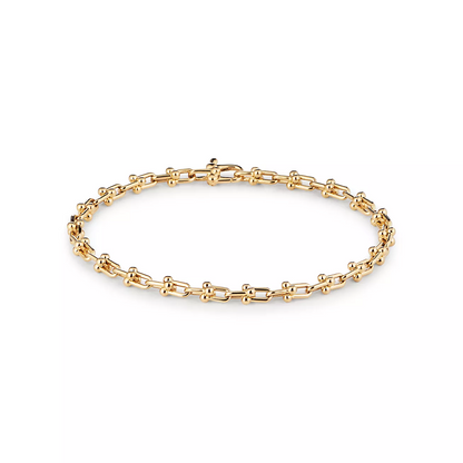 [⭐Sparkve Jewels]HARDWEAR MICRO LINK 44 MOTIF GOLD BRACELET