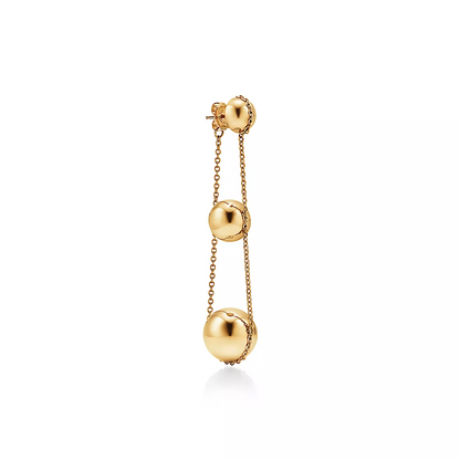 [⭐Sparkve Jewels]TRIPLE DROP GOLD EARRINGS