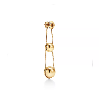 [⭐Sparkve Jewels]TRIPLE DROP GOLD EARRINGS