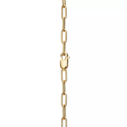 [⭐Sparkve Jewels]LOCK NECKLACE MEDIUM PENDANT GOLD PAVED DIAMONDS