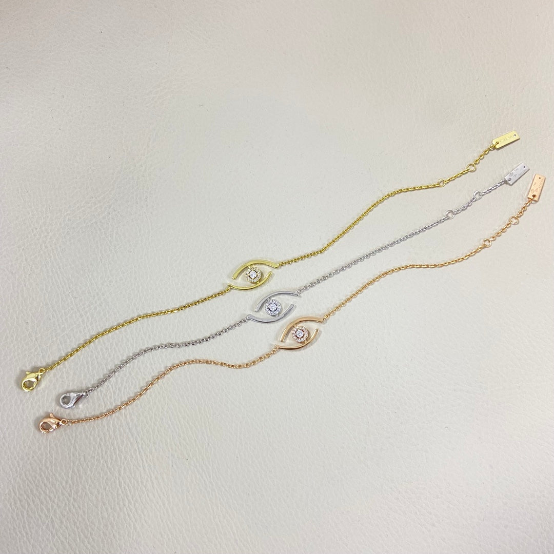 [⭐Sparkve]Demo Eye Pave-Set Diamond Bracelet