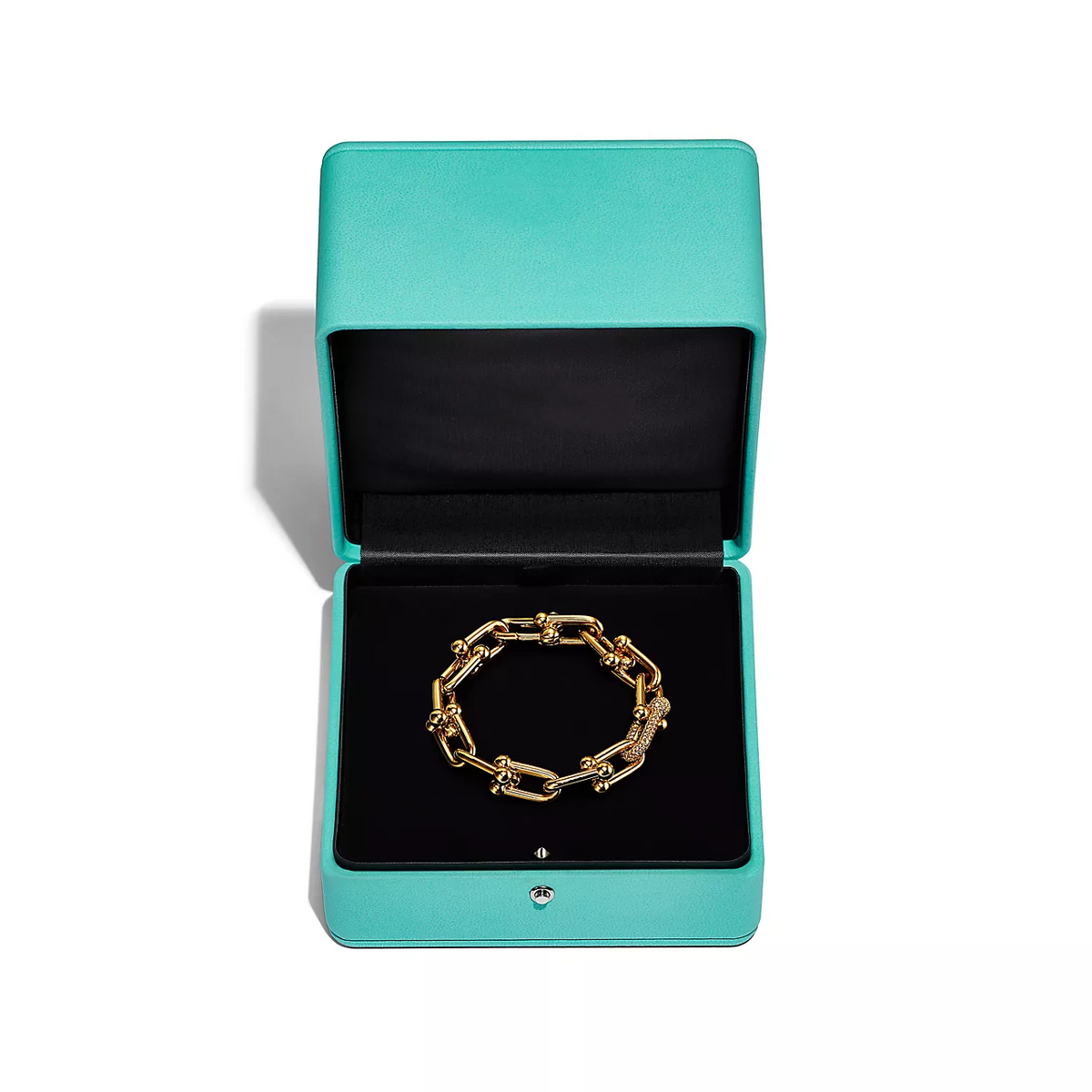 [⭐Sparkve Jewels]HARDWEAR LARGE LINK GOLD DIAMOND BRACELET