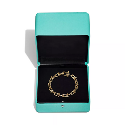 [⭐Sparkve Jewels]HARDWEAR MEDIUM LINK 20 MOTIF GOLD BRACELET