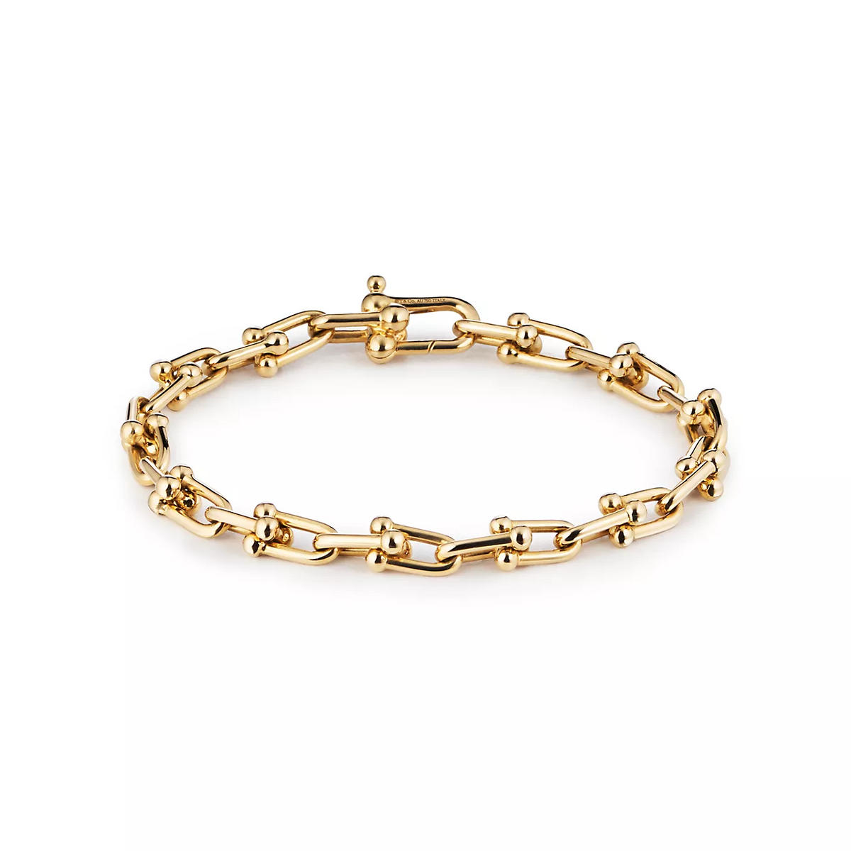 [⭐Sparkve Jewels]HARDWEAR SMALL LINK 26 MOTIF GOLD BRACELET