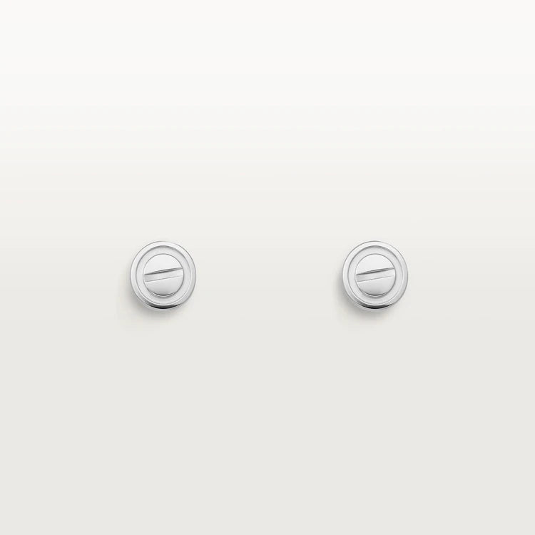 [⭐Sparkve]LOVE EARRINGS SILVER 10MM