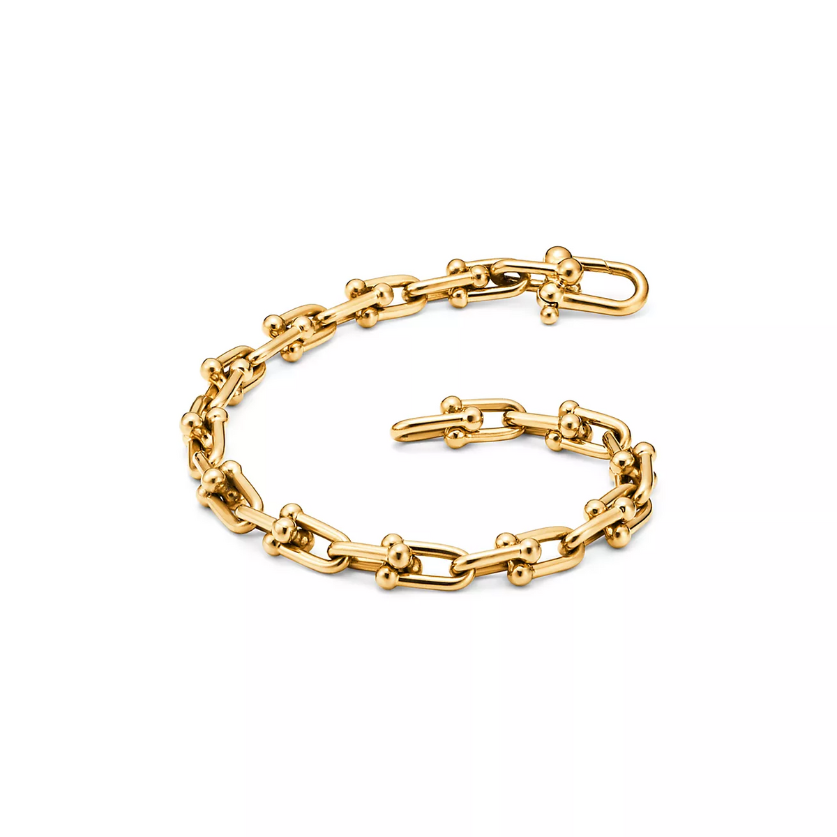 [⭐Sparkve Jewels]HARDWEAR SMALL LINK 26 MOTIF GOLD BRACELET