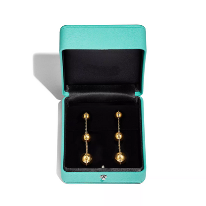 [⭐Sparkve Jewels]TRIPLE DROP GOLD EARRINGS