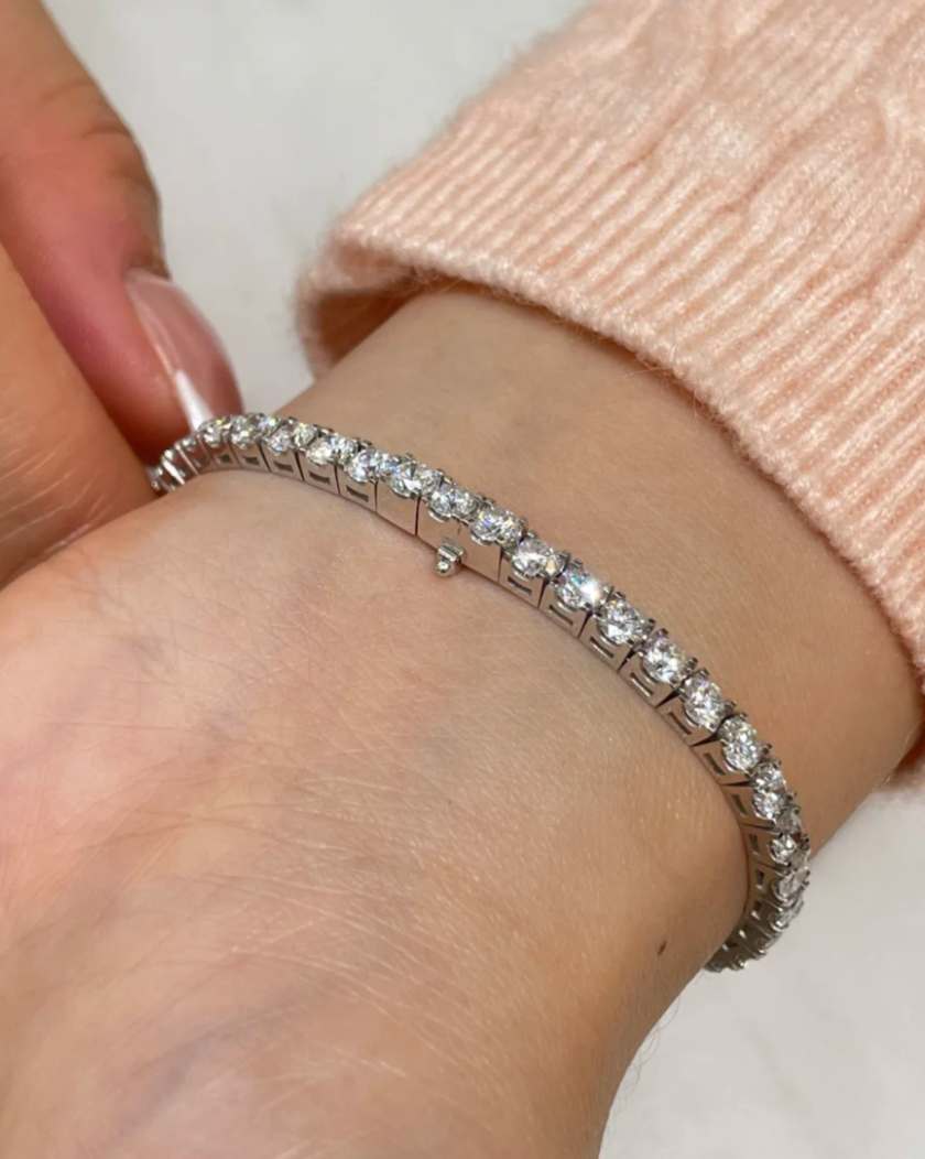 [⭐Sparkve]  CLASSIC BASEBALL BRACELAT, 52 DIAMOND