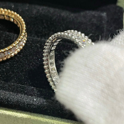[⭐Sparkve]PERLEE DIAMOND SILVER RING
