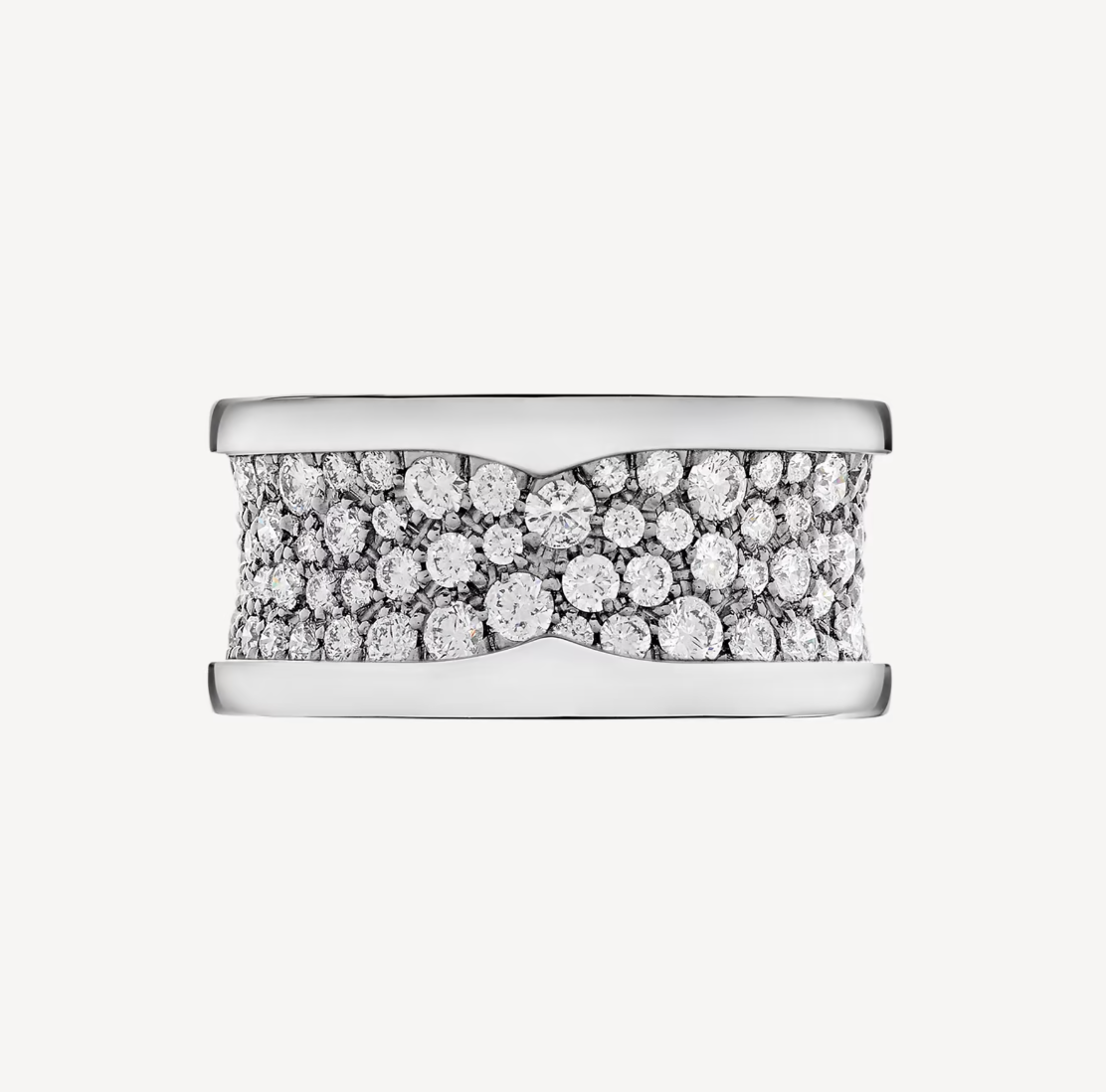 [⭐Sparkve]ZERO 1 WITH PAVED DIAMONDS ON THE SPIRAL RING
