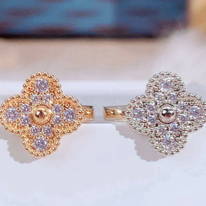[⭐Sparkve]CLOVER DIAMOND RING