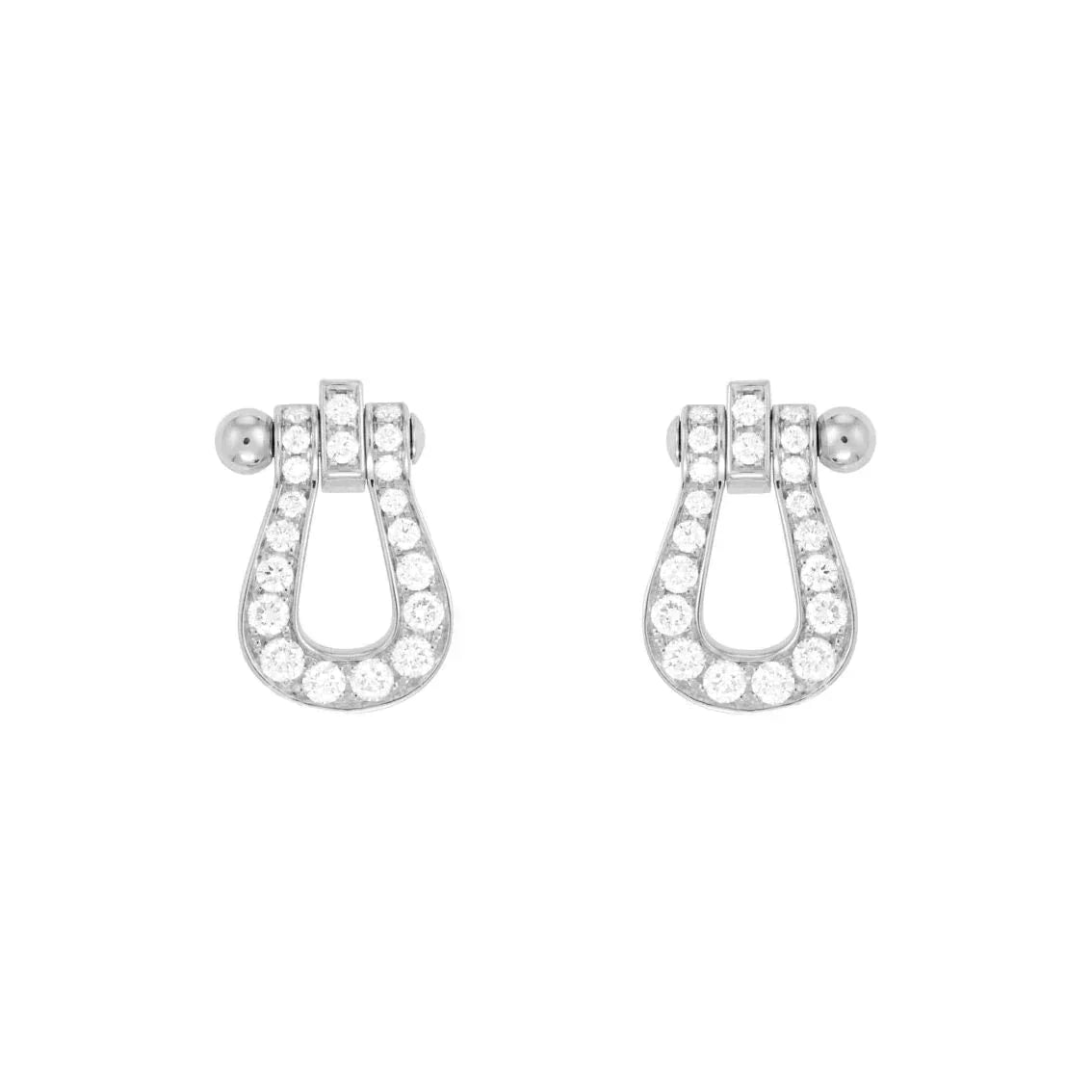 [⭐Sparkve]FORCE 10 FULL DIAMOND STUD EARRINGS MINI MODEL