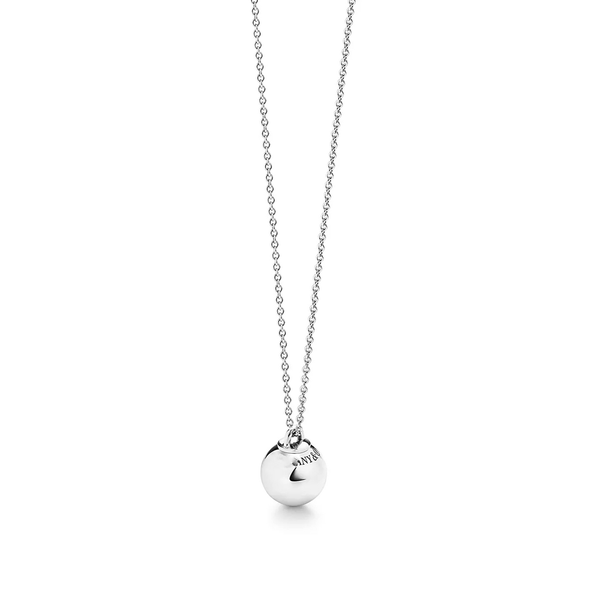 [⭐Sparkve Jewels]BALL PENDANT 12.75MM NECKLACE