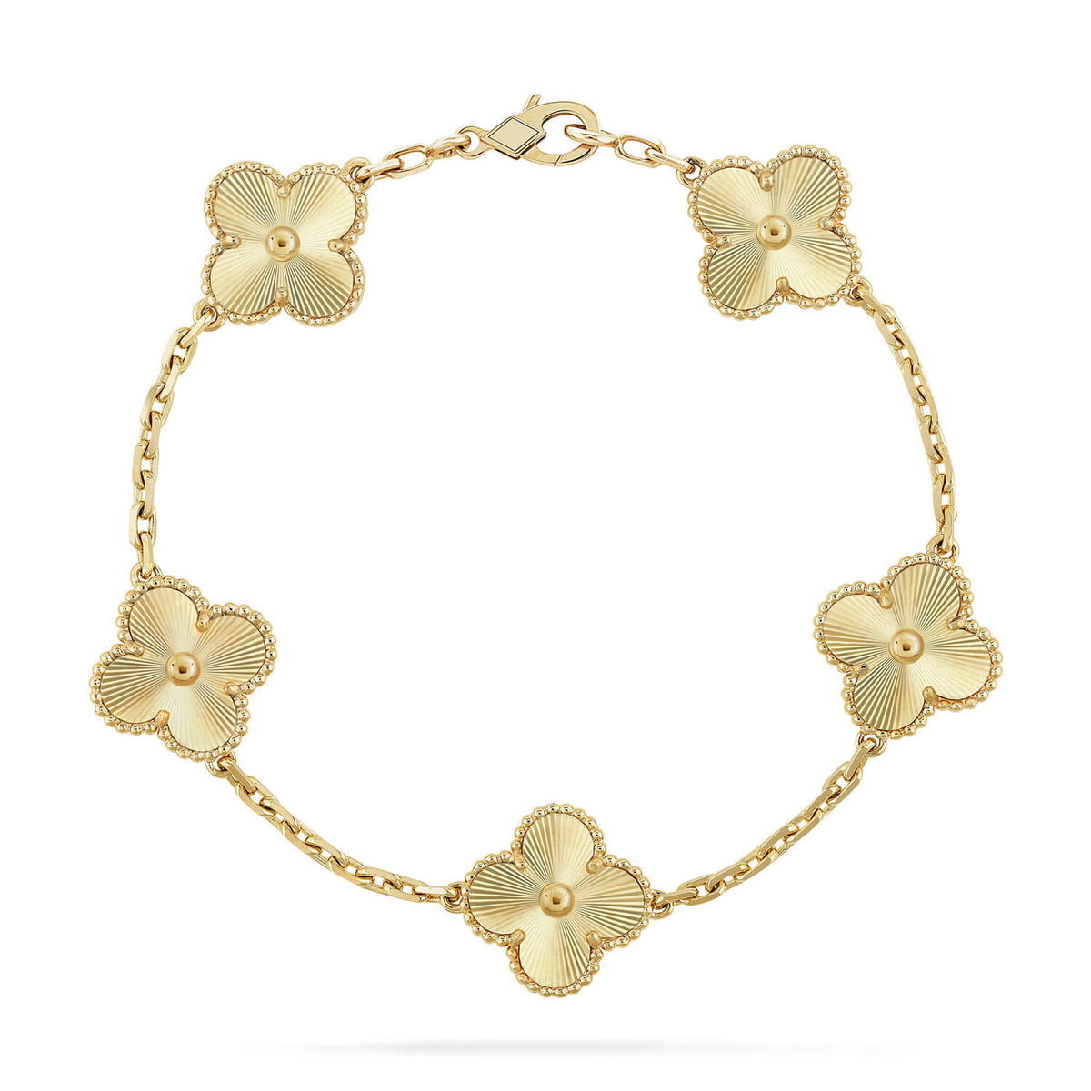 [⭐Sparkve] CLOVER 5 MOTIF LASER BRACELET COLLECTION