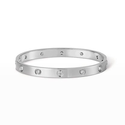 [⭐Sparkve]LOVE BRACELET 6.1MM 10 DIAMONDS