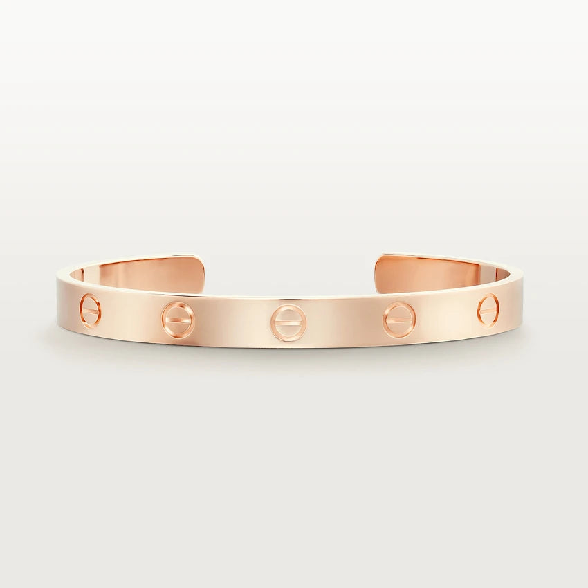 [⭐Sparkve]LOVE BRACELET 6.1MM OPEN CUFF