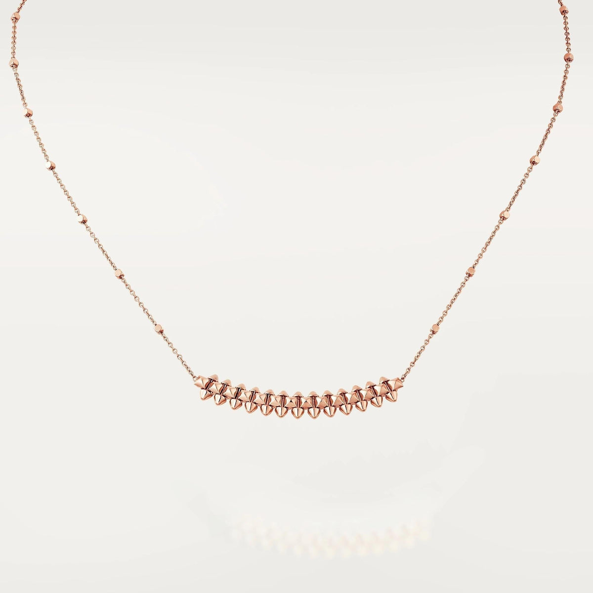 [⭐Sparkve]CLASH PINK GOLD NECKLACE