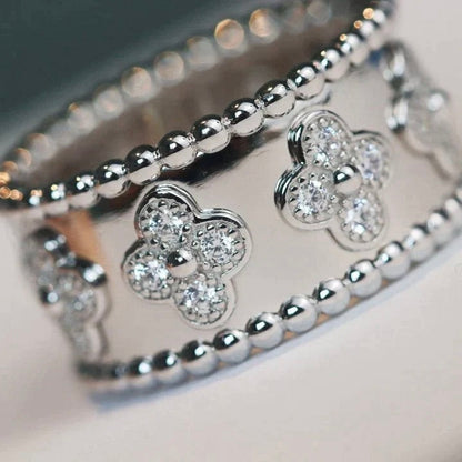 [⭐Sparkve]CLOVER KALEIDOSCOPE RING 10MM