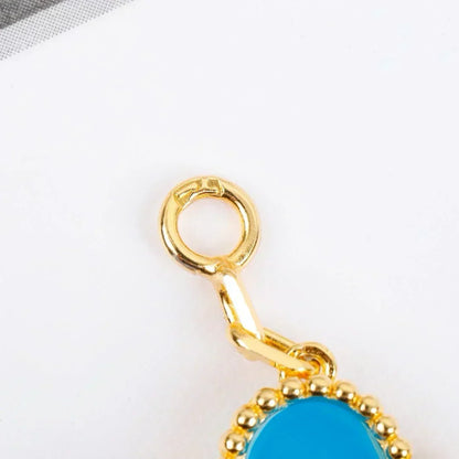 [⭐Sparkve] CLOVER 5 MOTIF TURQUOISE BRACELET COLLECTION