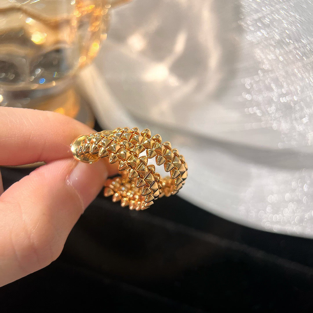 [⭐Sparkve]CLASH SMALL HOOP EARRINGS