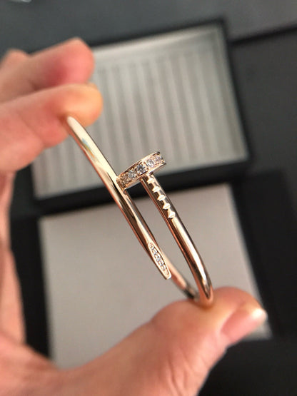 [⭐Sparkve]JUSTE BRACELET 3.5MM DIAMONDS