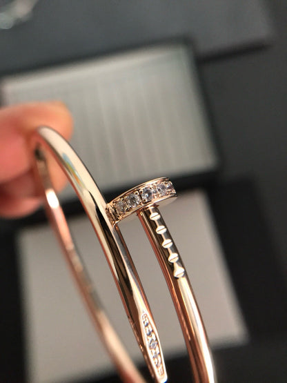 [⭐Sparkve]JUSTE BRACELET 3.5MM DIAMONDS