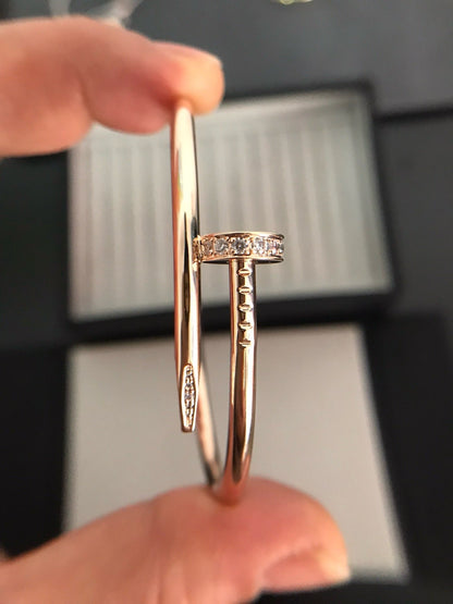 [⭐Sparkve]JUSTE BRACELET 3.5MM DIAMONDS
