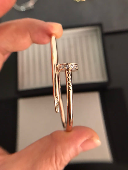 [⭐Sparkve]JUSTE BRACELET 3.5MM DIAMONDS