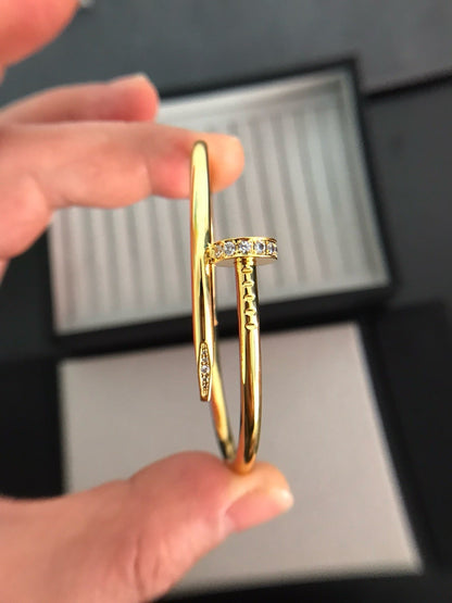 [⭐Sparkve]JUSTE BRACELET 3.5MM DIAMONDS
