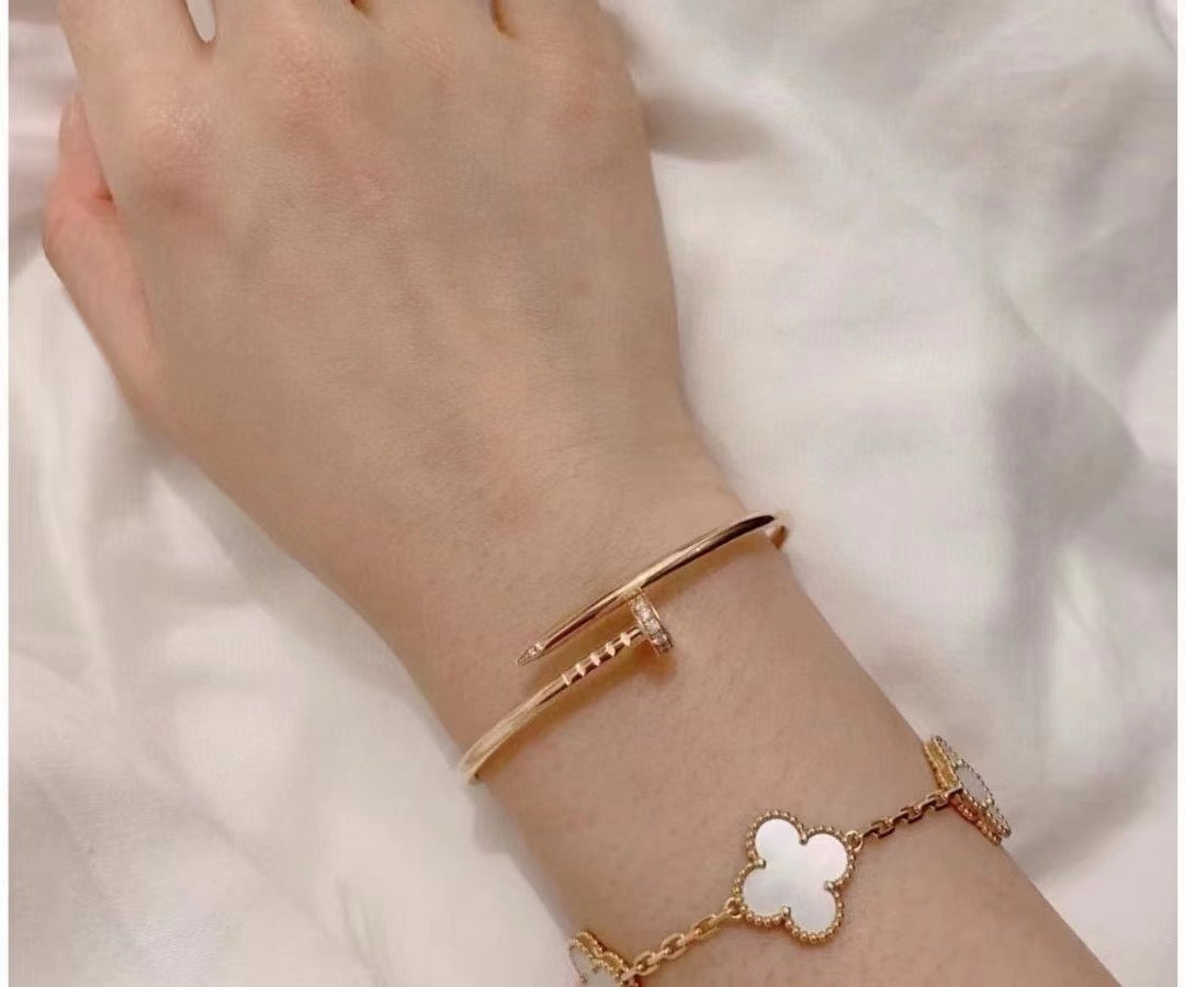 [⭐Sparkve]JUSTE BRACELET 2.5MM DIAMONDS