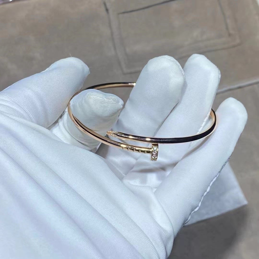 [⭐Sparkve]JUSTE BRACELET 2.5MM DIAMONDS
