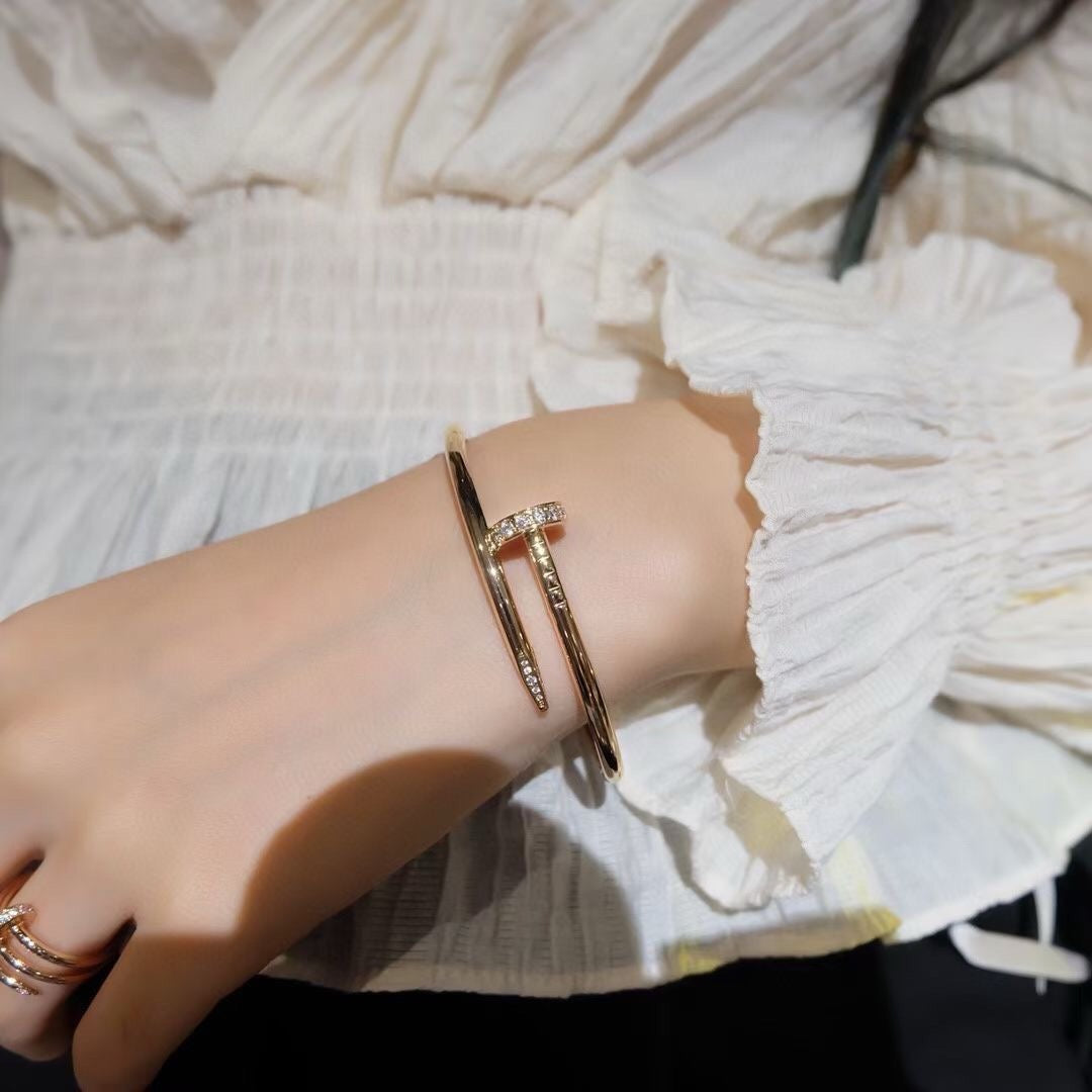[⭐Sparkve]JUSTE BRACELET 3.5MM DIAMONDS