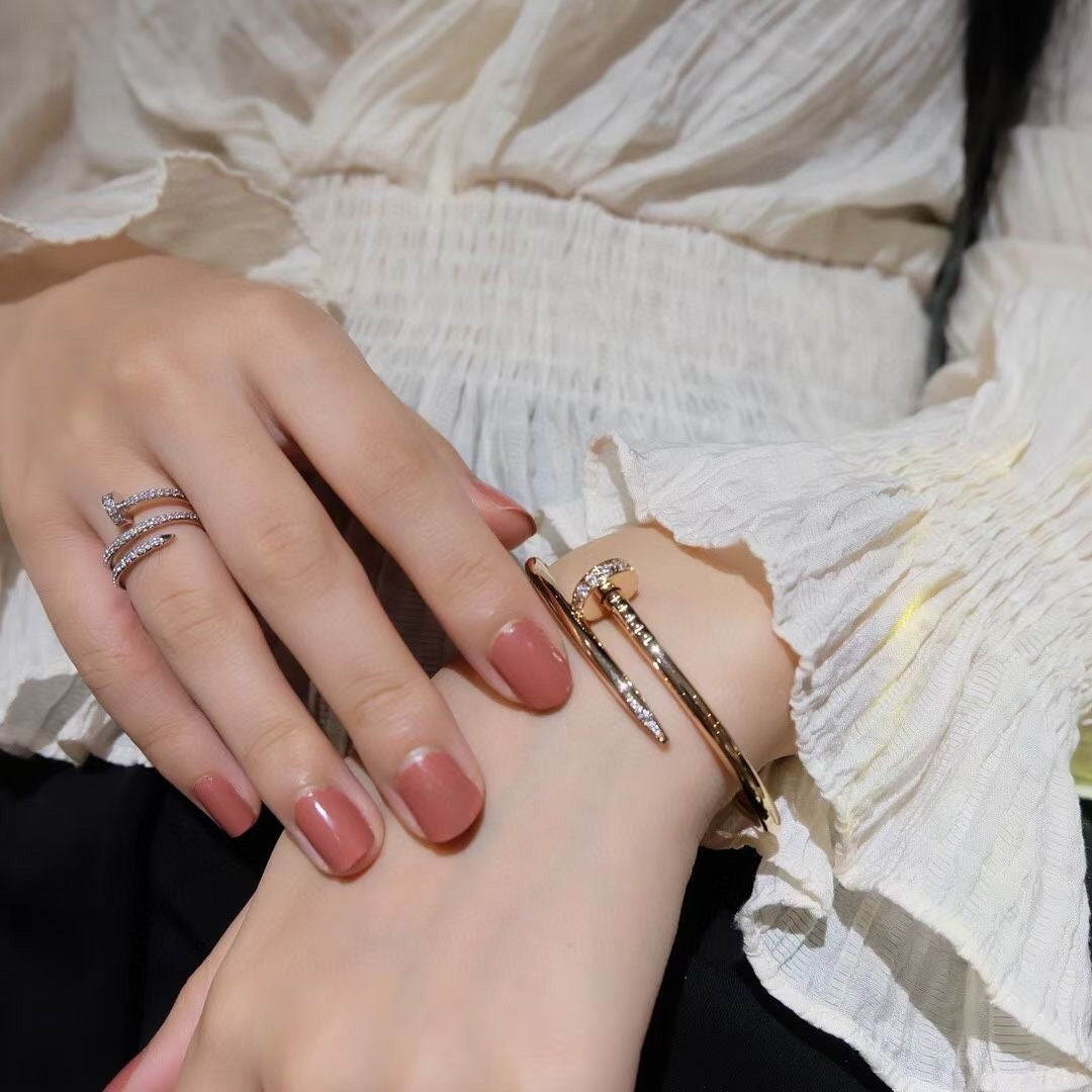 [⭐Sparkve]JUSTE BRACELET 3.5MM DIAMONDS