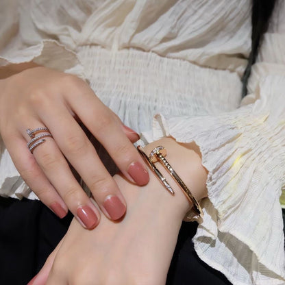 [⭐Sparkve]JUSTE BRACELET 3.5MM DIAMONDS