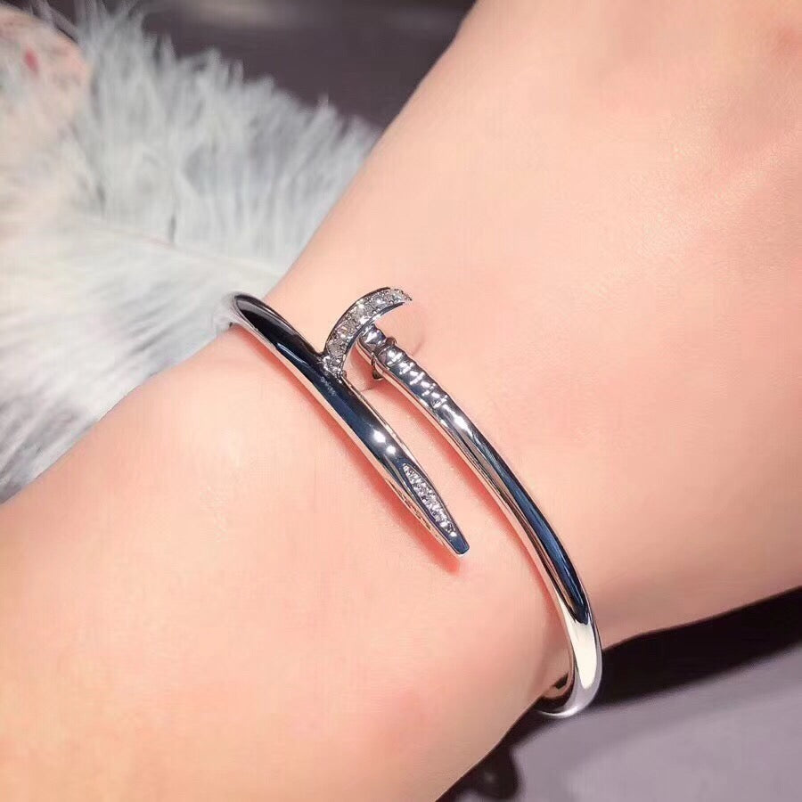 [⭐Sparkve]JUSTE BRACELET 3.5MM DIAMONDS