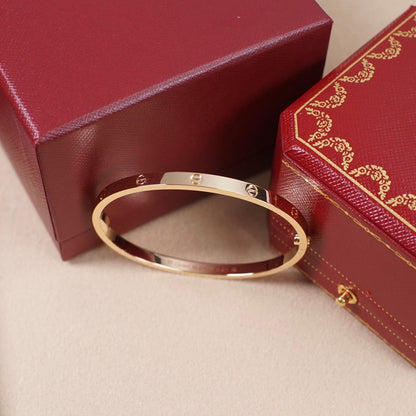 [⭐Sparkve]LOVE BRACELET 3.65MM NO DIAMONDS