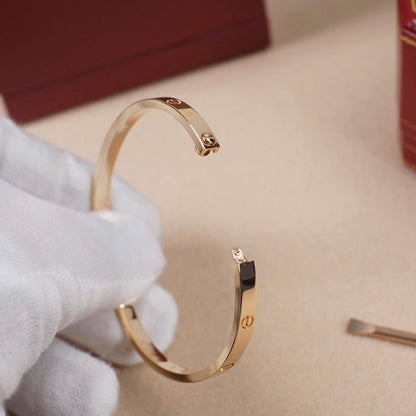 [⭐Sparkve]LOVE BRACELET 3.65MM NO DIAMONDS