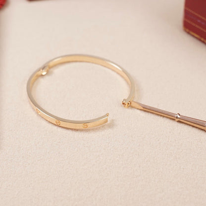 [⭐Sparkve]LOVE BRACELET 3.65MM NO DIAMONDS