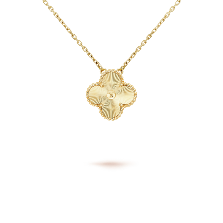 [⭐Sparkve]CLOVER 15MM LASER NECKLACE