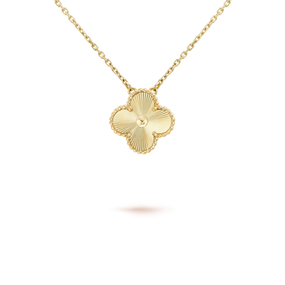 [⭐Sparkve]CLOVER 15MM LASER NECKLACE