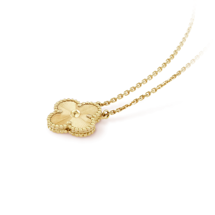 [⭐Sparkve]CLOVER 15MM LASER NECKLACE